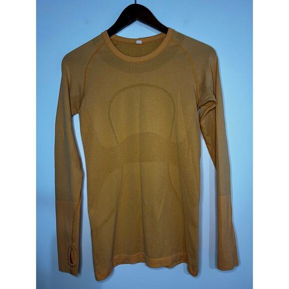 Bright Orange Lululemon Swiftly Tech Size 6 - Picture 2 of 7